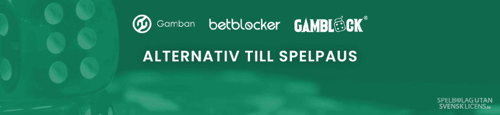 alternativ till spelpaus