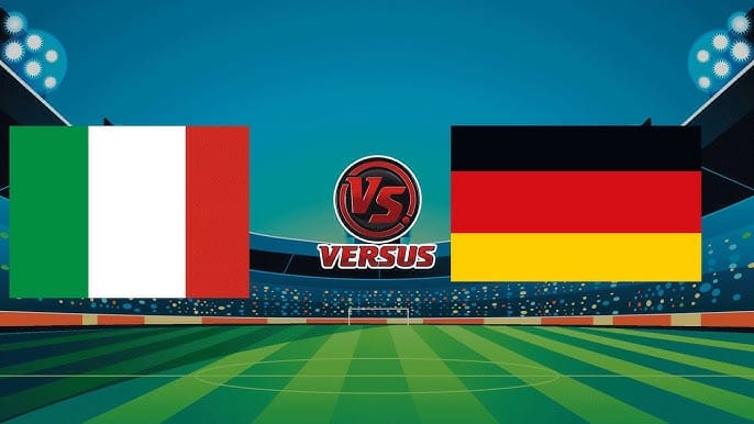 Tyskland mot Italien, 23.3.2025 - Nations League.