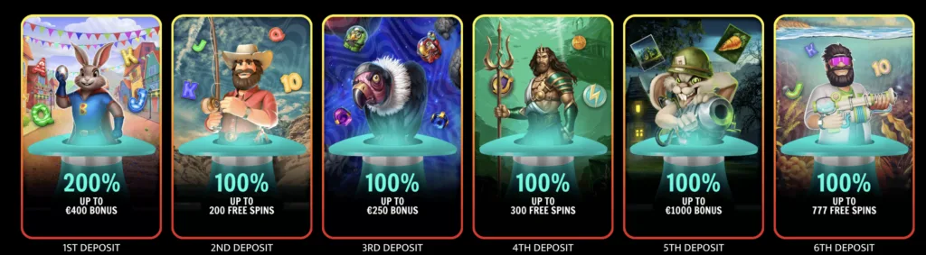 rabbitreel välkomstbonus