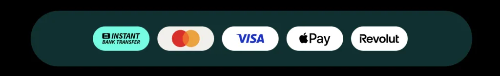 With Instant Banking, you’re in the game fast. Deposit and play in moments, with speedy cashouts when it’s time to withdraw.